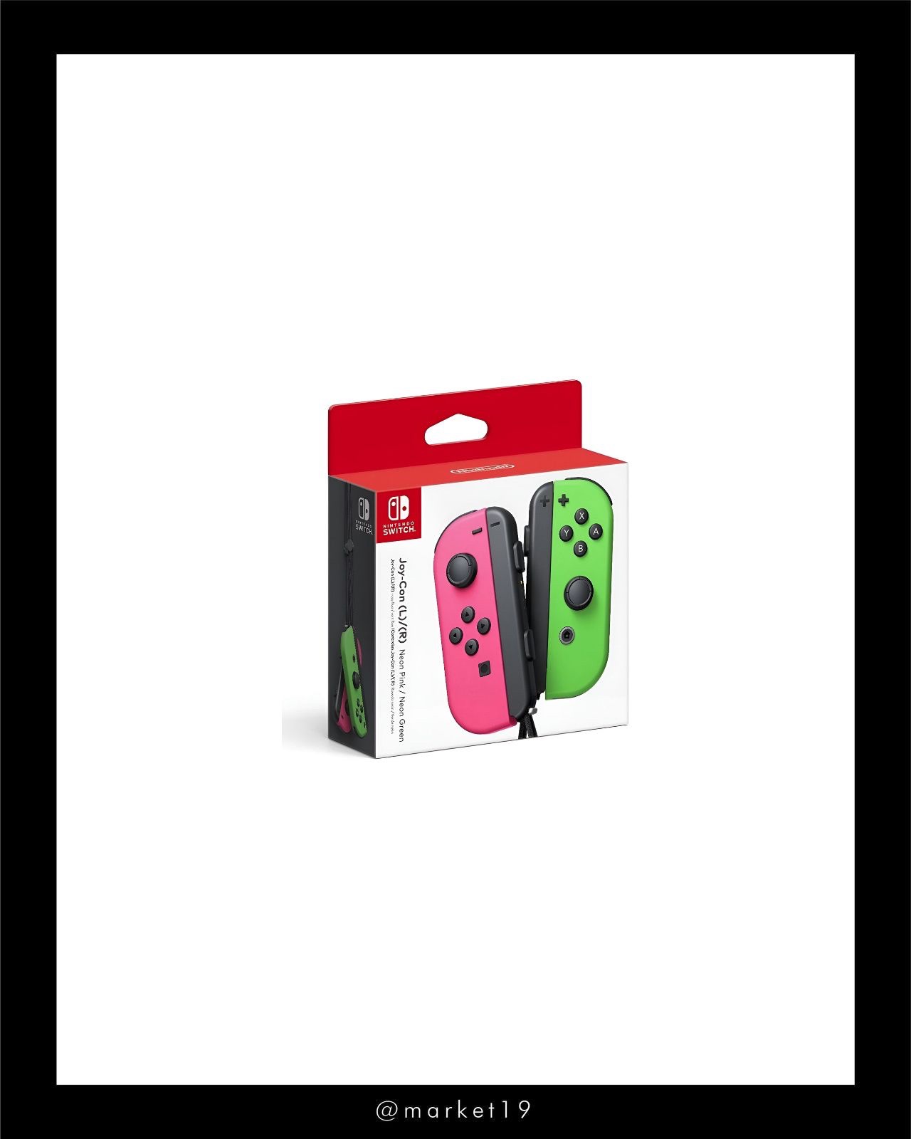 Joy-Cons originales Nintendo Switch L/R — Neon Pink & Neon Green cod: 20741-12