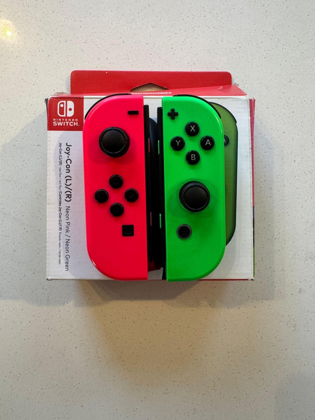 Joy-Cons originales Nintendo Switch L/R — Neon Pink & Neon Green cod: 20741-12 - Imagen 4