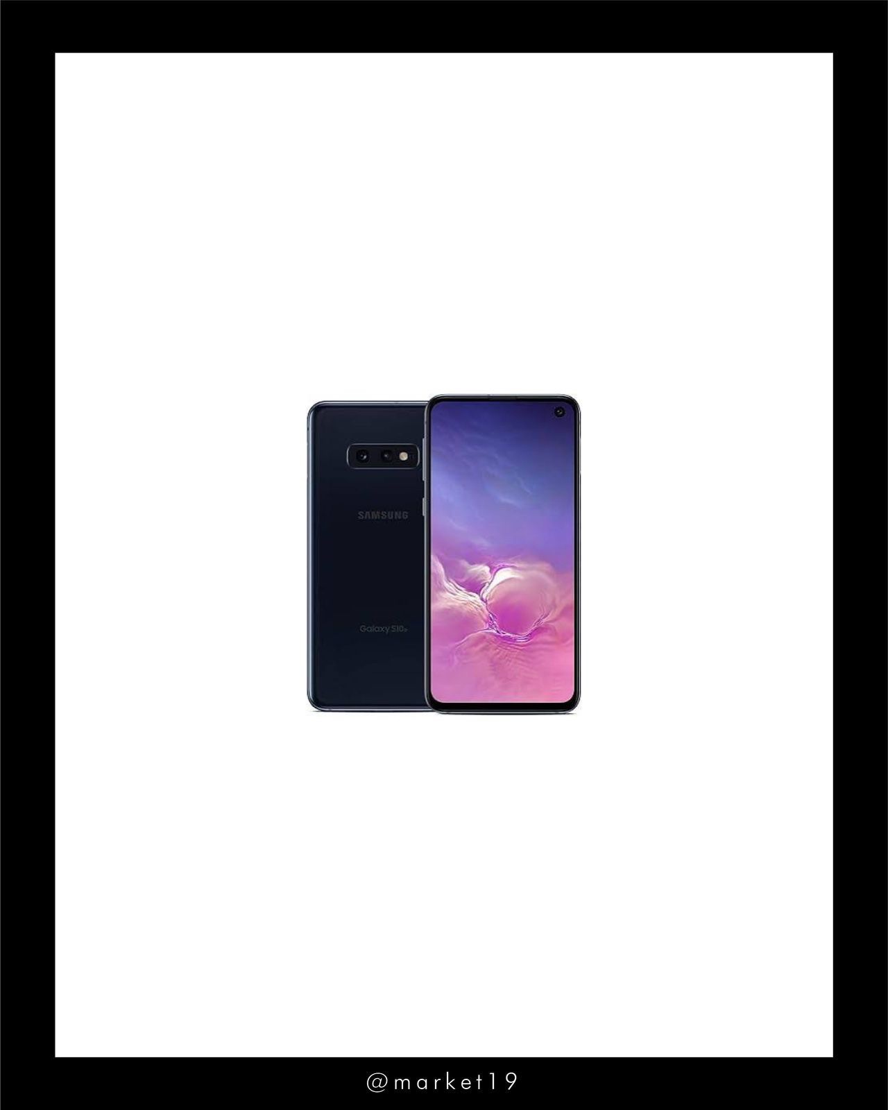 Samsung Galaxy S10E Negro 128 GB cod: 21165-2