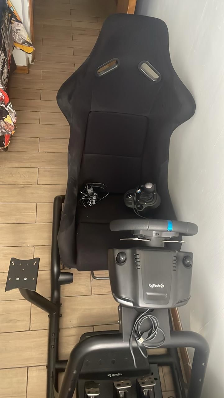 Asiento Macrotel, manubrio, pedales y cambio Logitech cod: 21111-1 - Imagen 3