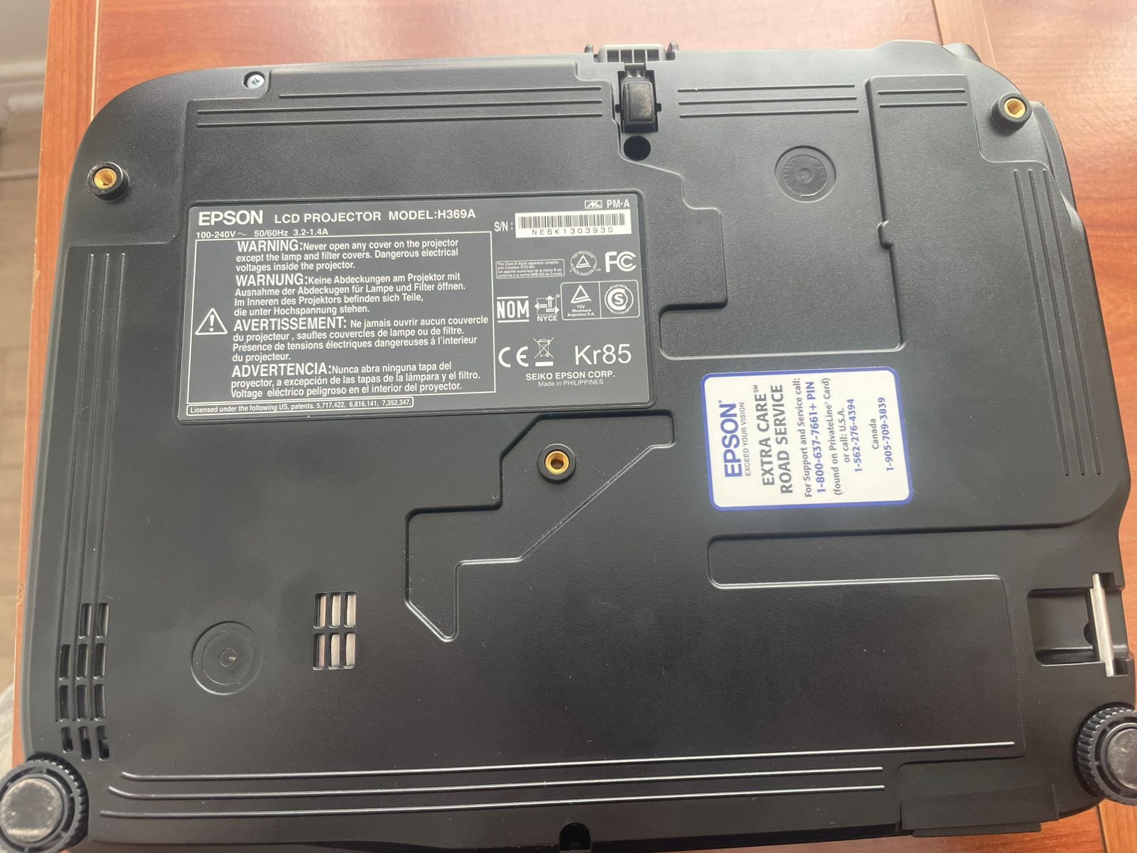 Proyector Epson H369A cod: 21389-2 - Imagen 9