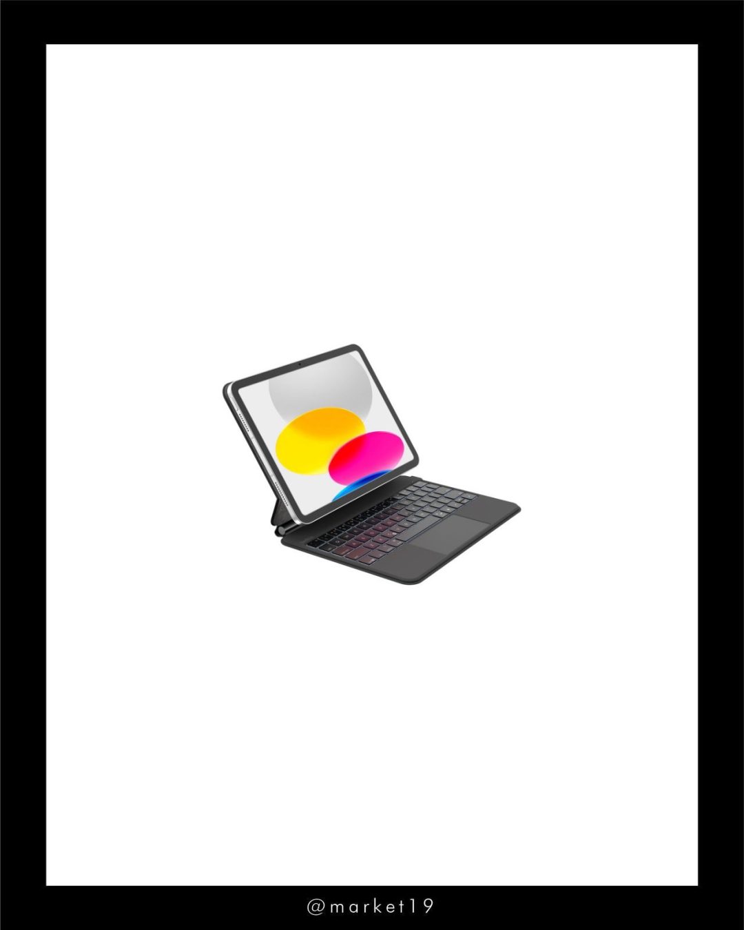 Teclado con soporte magnético para iPad 10ma y 11va generación Belkin Pro Keyboard cod: 21505-8