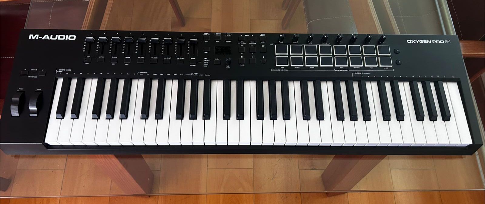 Teclado Midi M-Audio Oxygen Pro 61 cod: 21468-2 - Imagen 4
