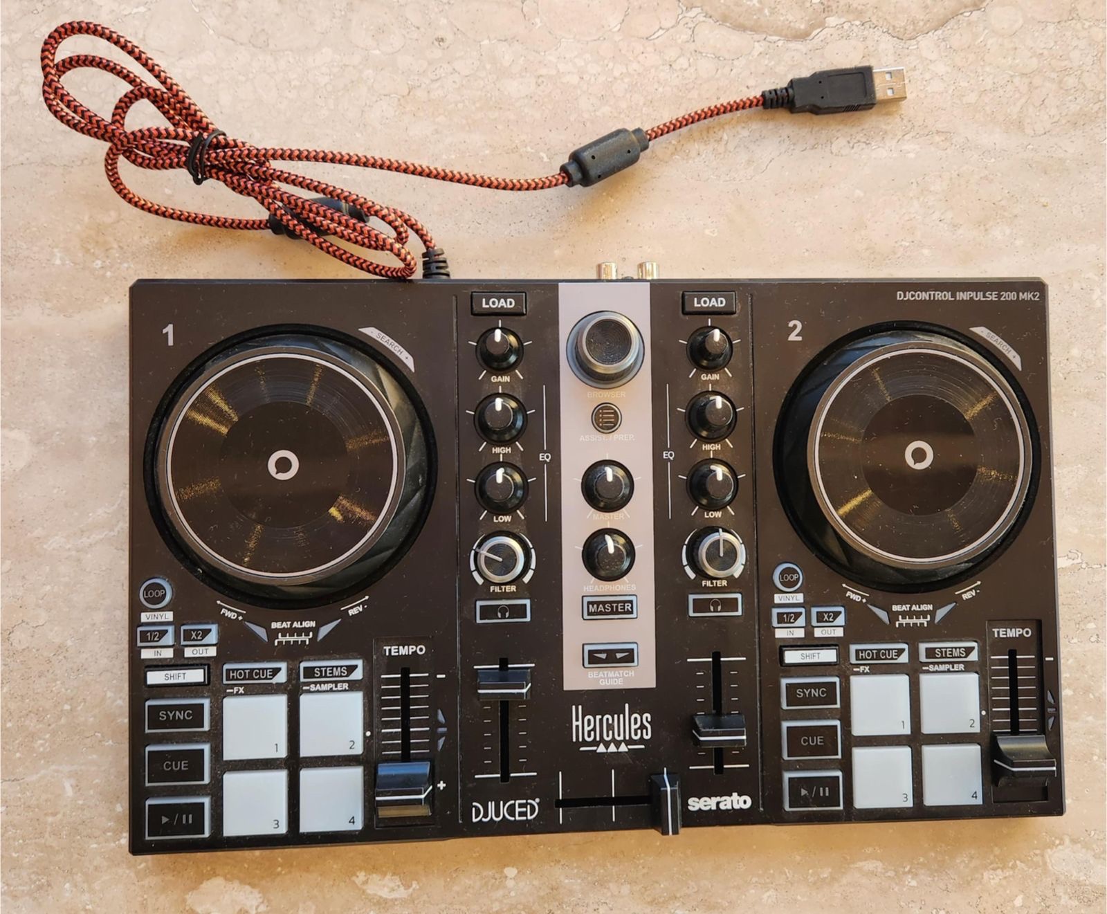 Hercules Dj Control Inpulse 200 cod: 21465-2 - Imagen 4