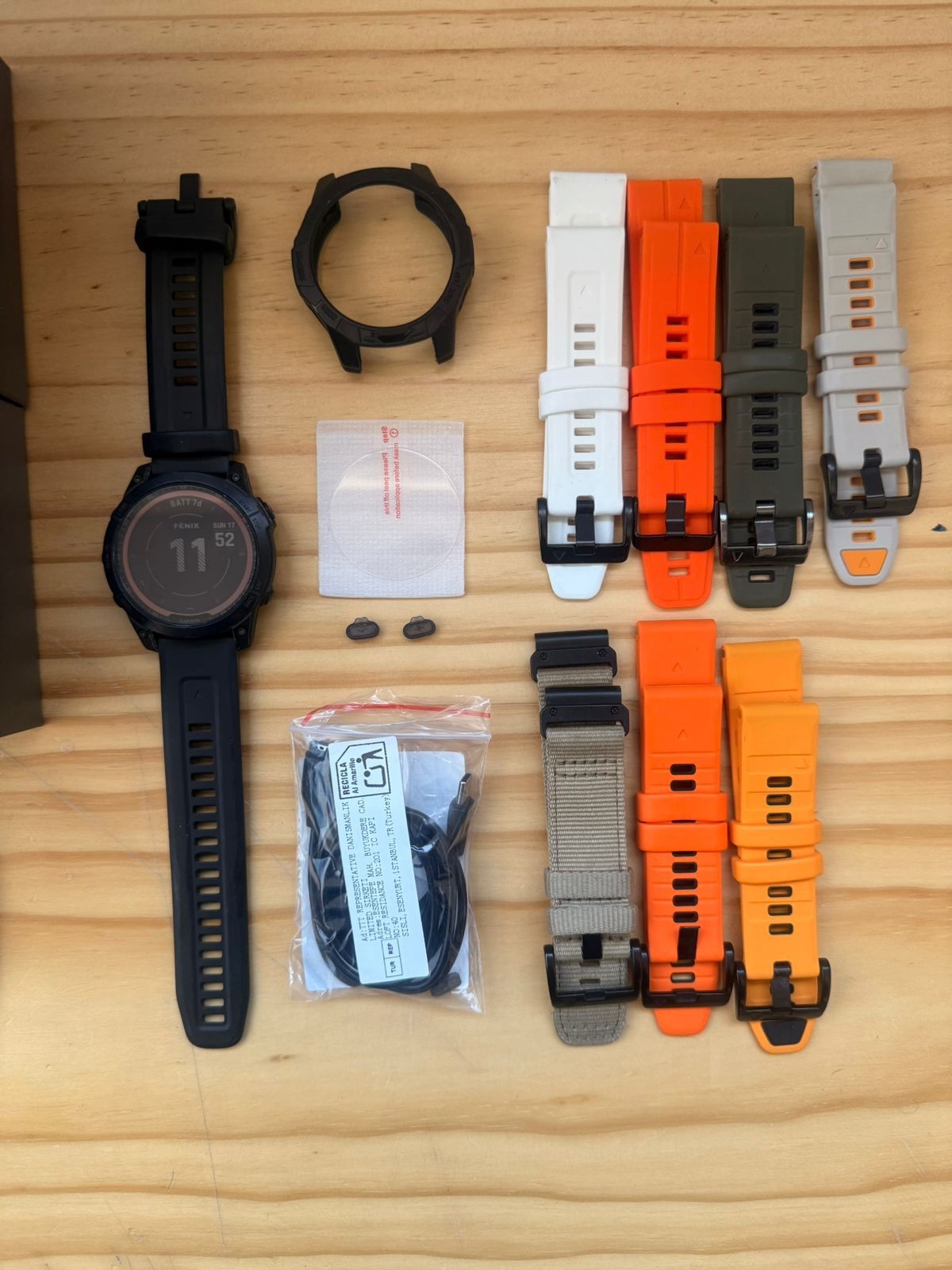 Garmin Fénix 7 Sapphire Solar Black Titanium 47mm Cod: 21777-3 - Imagen 3