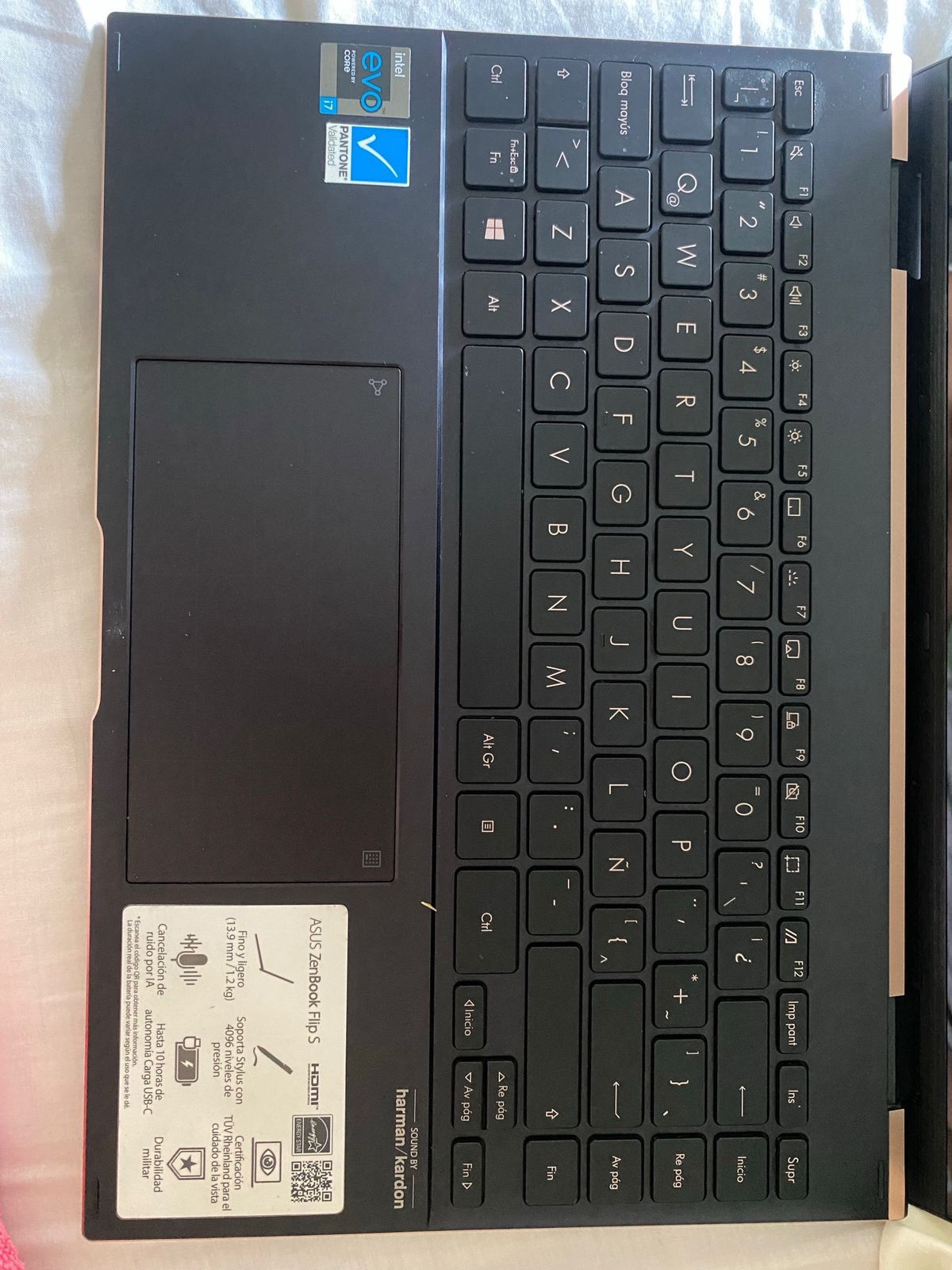 ASUS ZenBook Flip S 14” 2022 477 GB 16 GB RAM cod: 21710-4 - Imagen 3