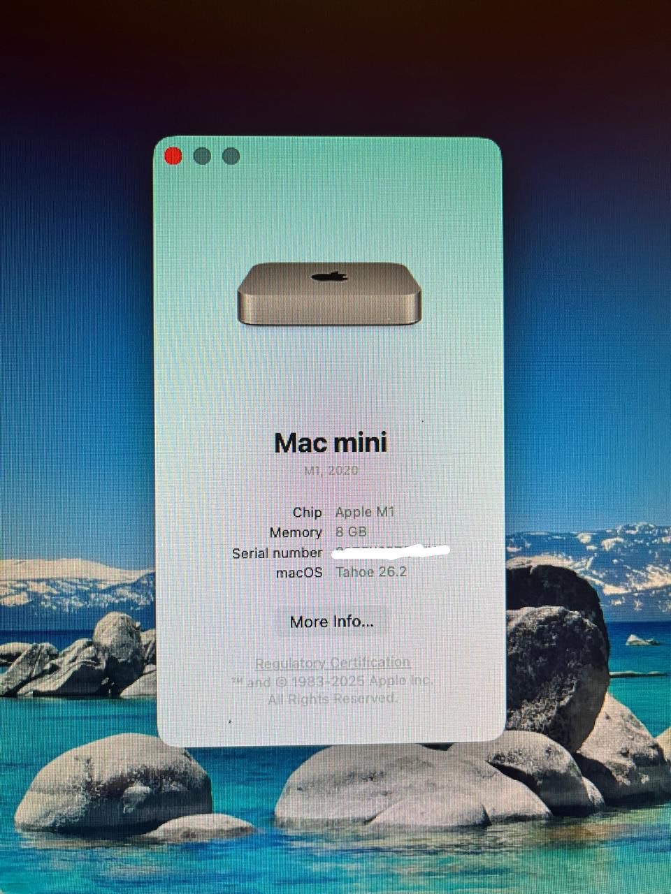 Mac Mini M1 2020 256 GB 8 GB RAM cod: 21765-3 | Market-19