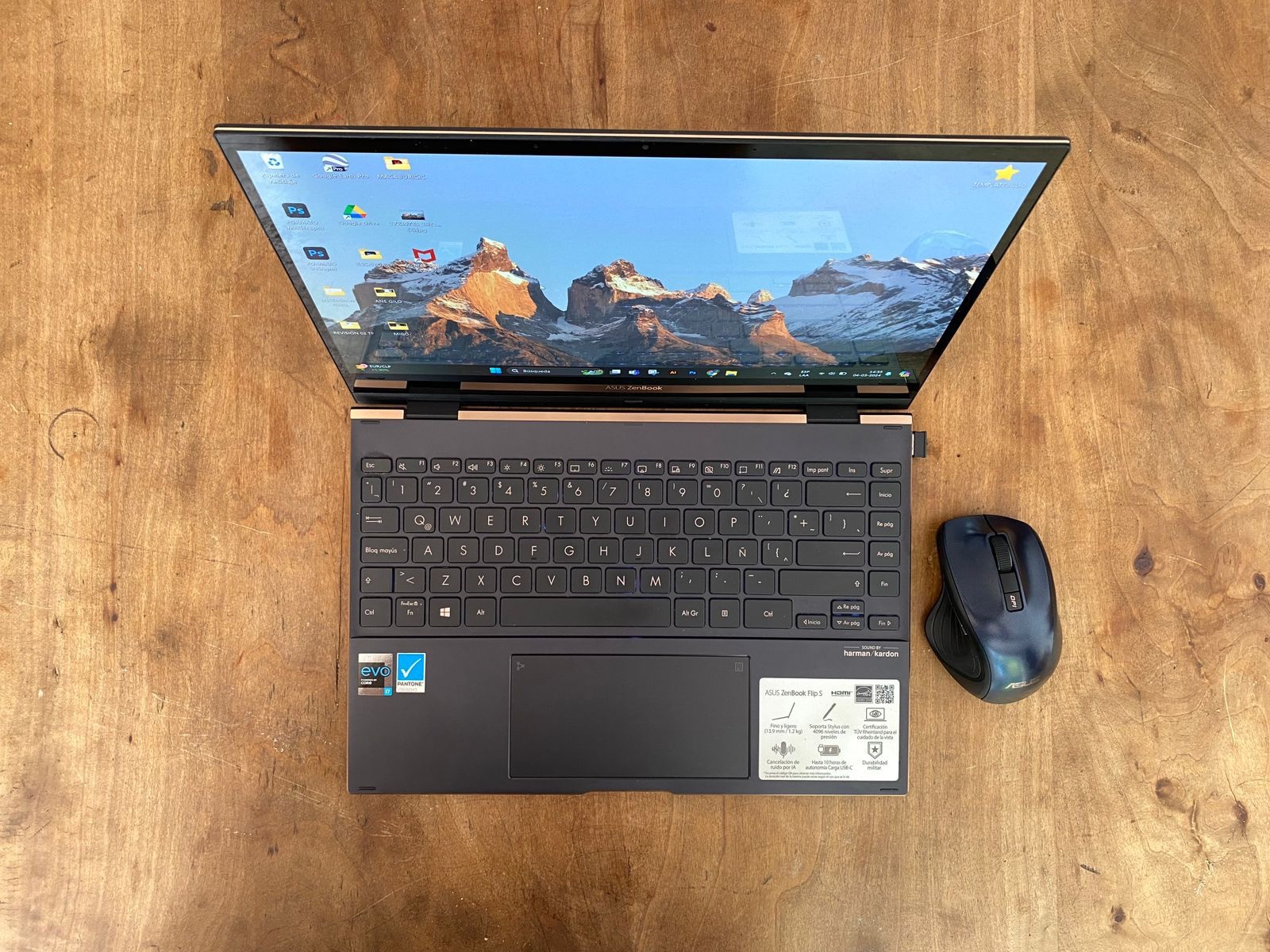 ASUS ZenBook Flip S 14” 2022 477 GB 16 GB RAM cod: 21710-4 - Imagen 2