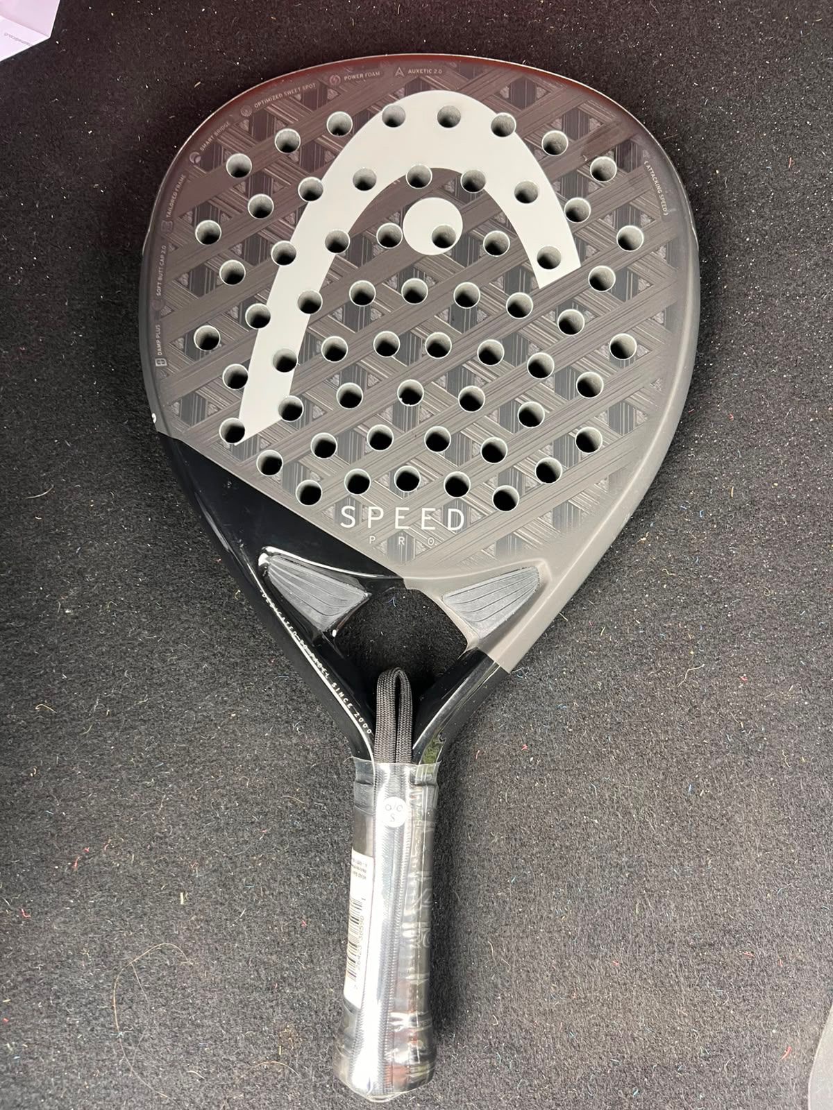 Pala Padel Head Speed Pro 2025 Negro cod: 21958-3 - Imagen 2
