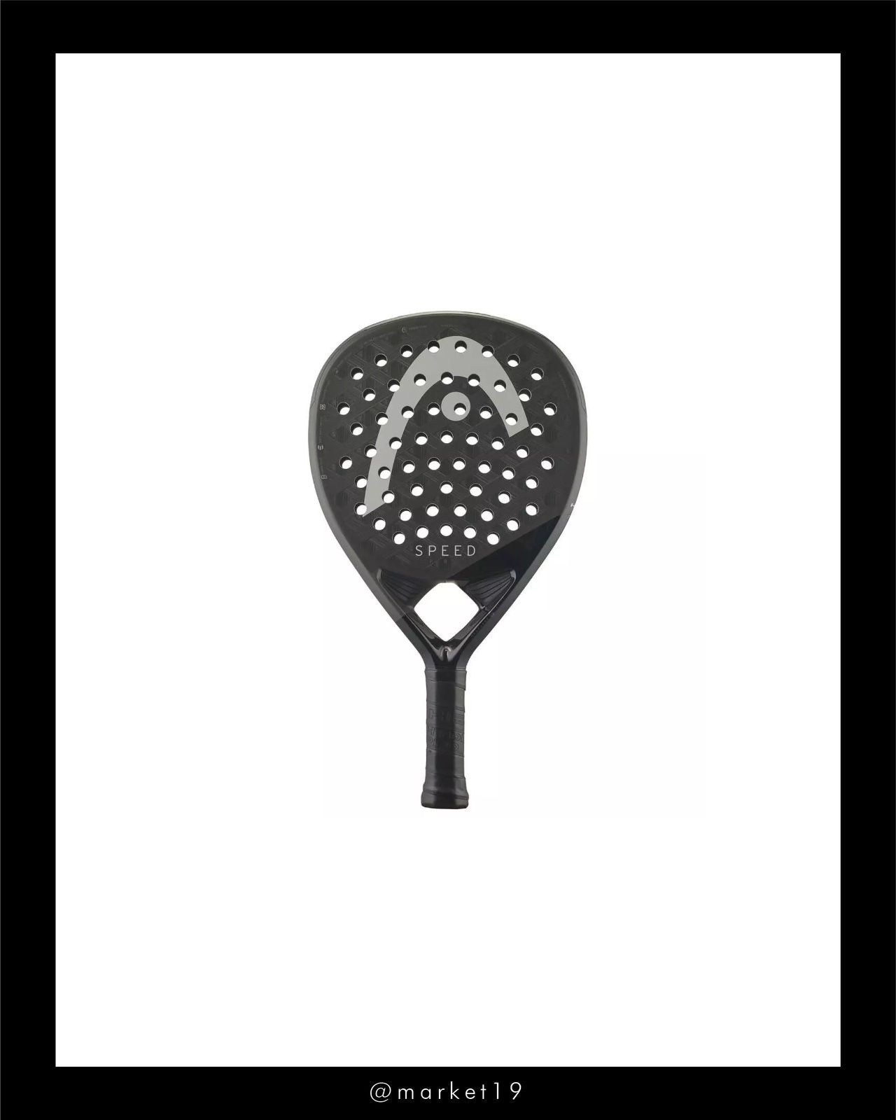 Pala Padel Head Speed Pro 2025 Negro cod: 21958-3