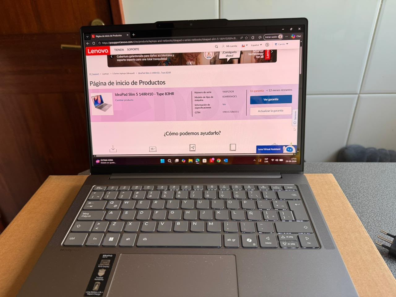 Lenovo IdeaPad Slim 5i 14” 2025 512 GB 16 GB RAM cod: 21916-2 - Imagen 4