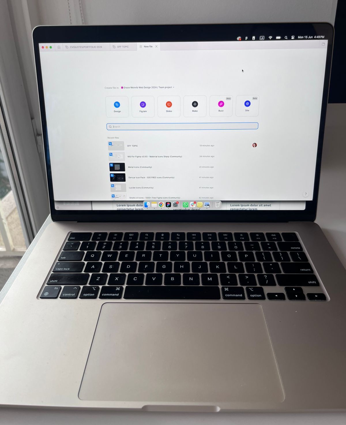 MacBook Air M2 15” 2022 256 GB 8 GB RAM cod: 21948-1 - Imagen 3