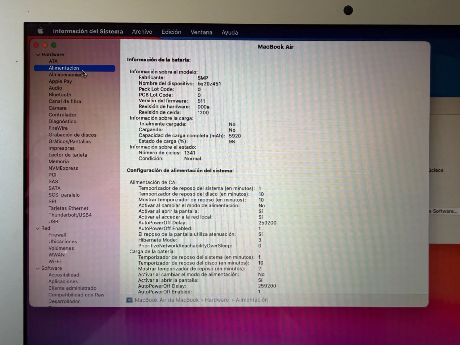 MacBook Air 13” 2015 128 GB 8 GB RAM cod: 21965-1 - Imagen 9