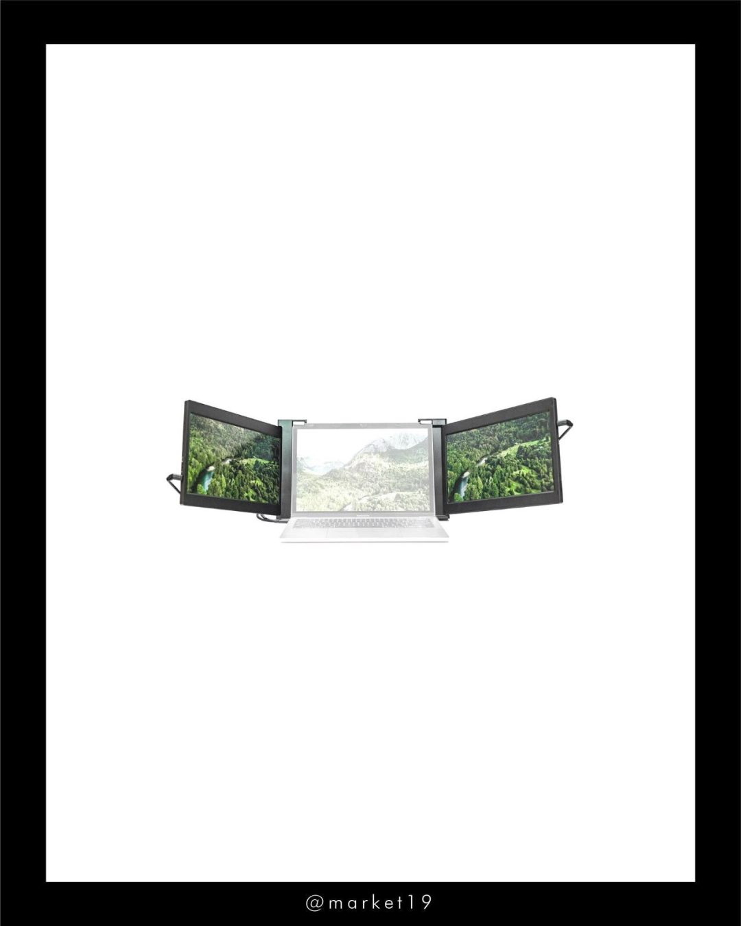 Switch Mobile Doble Monitor Portátil 14’’cod: 21866-1