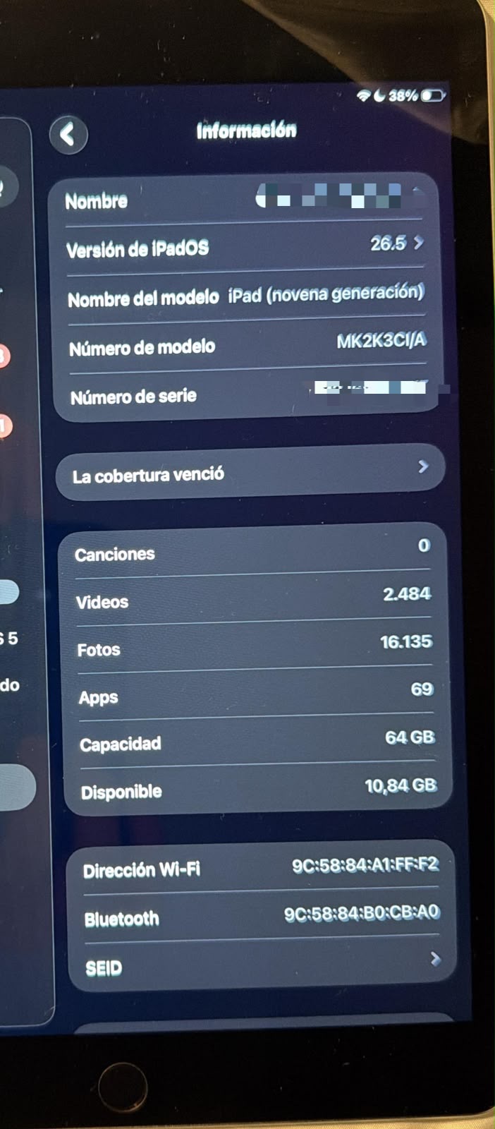 iPad 9na Generación 64 GB WiFi cod: 22015-3 - Imagen 9