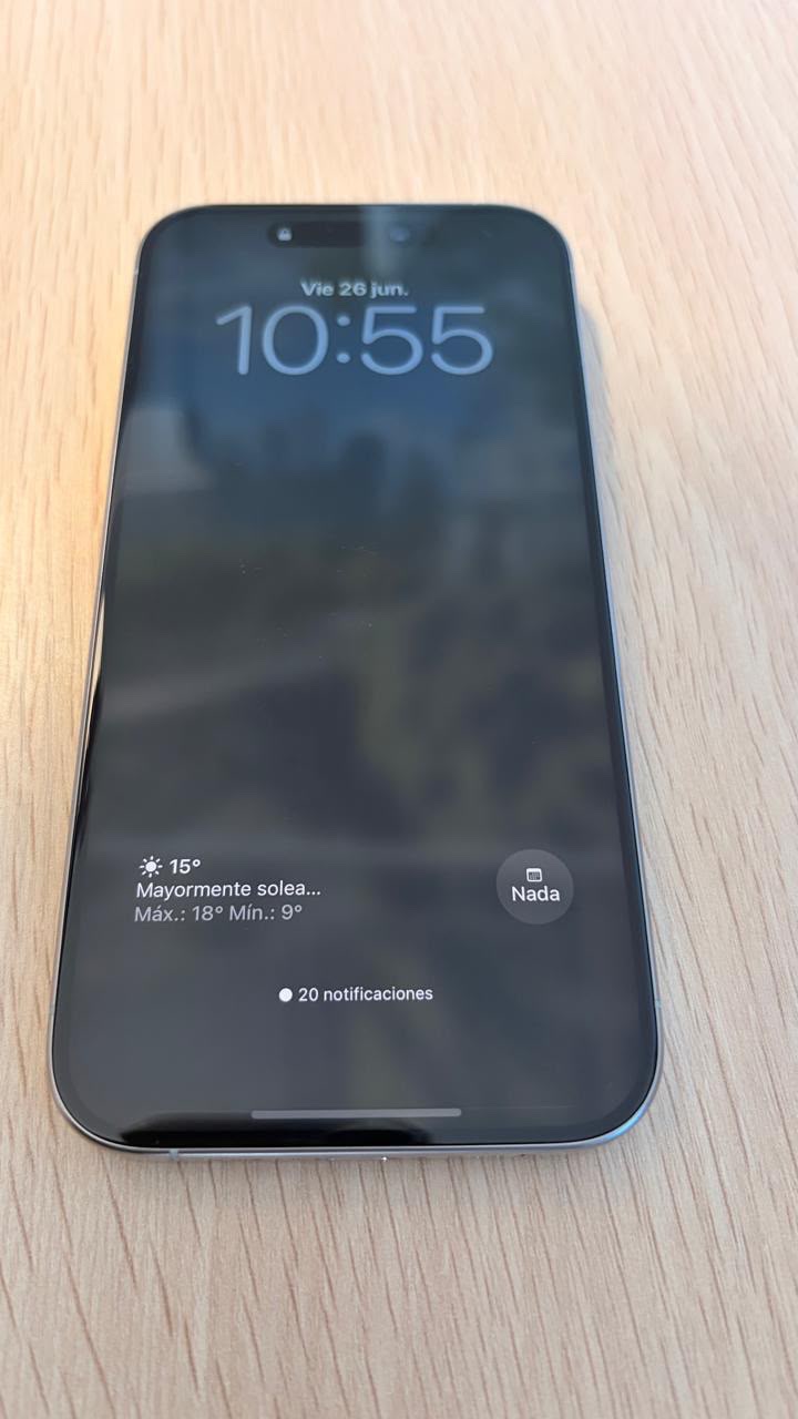 iPhone 15 Pro Titanio Blanco 128 GB cod: 22010-2 - Imagen 5