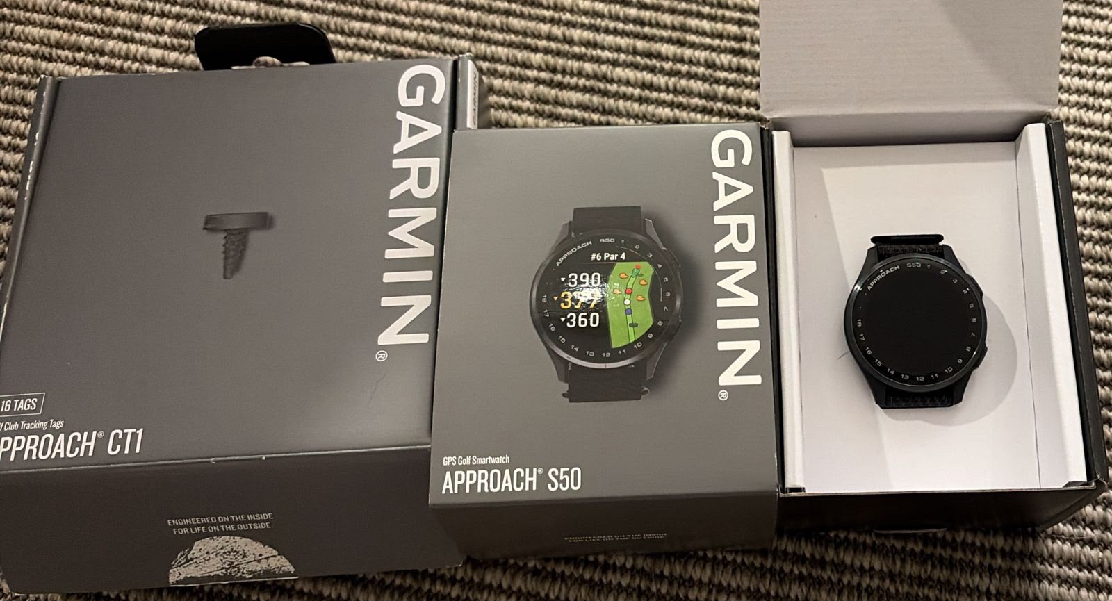 Garmin Approach S50 + Sensores CT1 cod: 21905-3 - Imagen 7