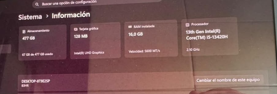 Lenovo IdeaPad Slim 5i 14” 2025 512 GB 16 GB RAM cod: 21916-2 - Imagen 16