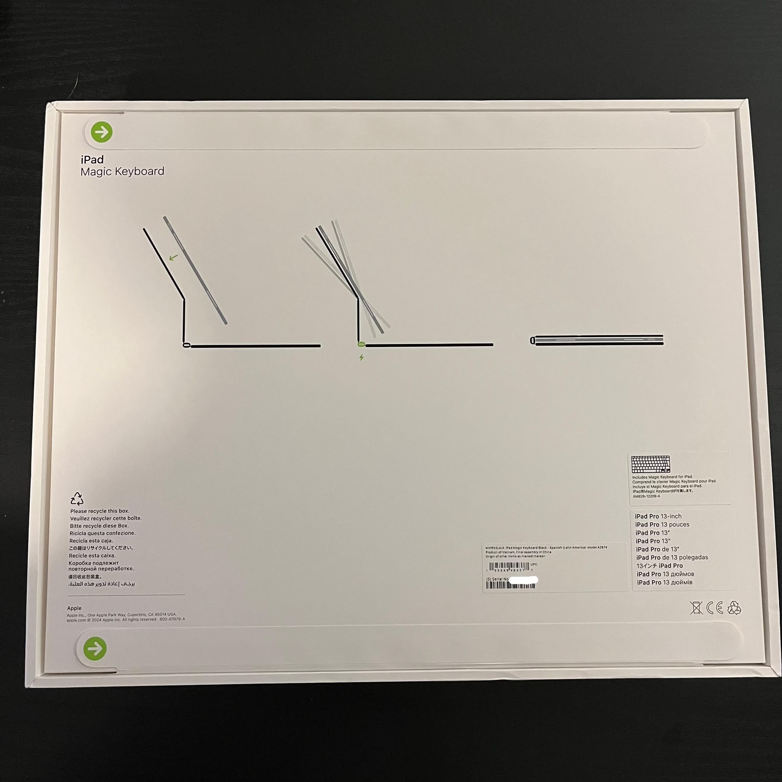 Magic Keyboard iPad Pro 13”cod: 21906-9 - Imagen 3