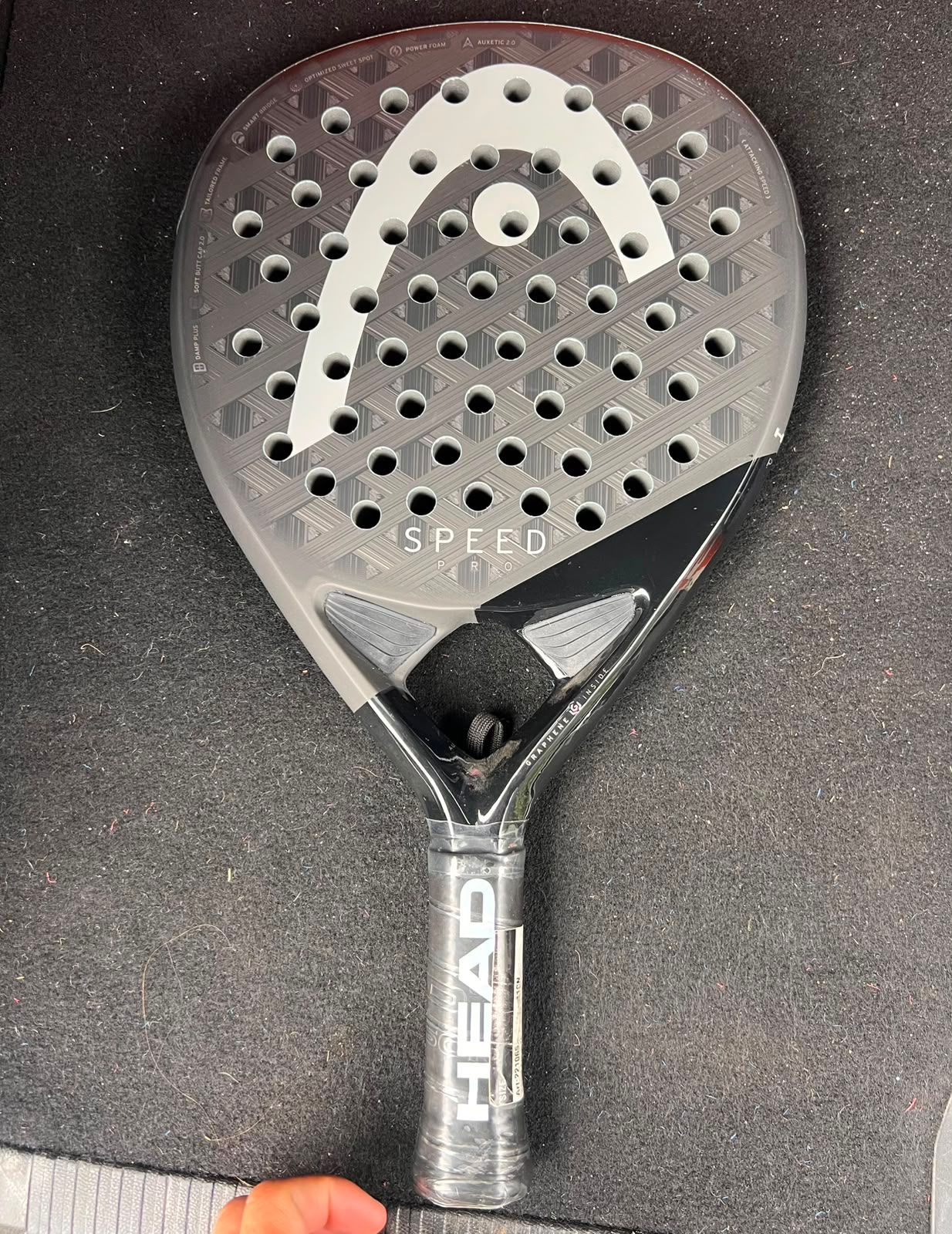 Pala Padel Head Speed Pro 2025 Negro cod: 21958-3 - Imagen 3