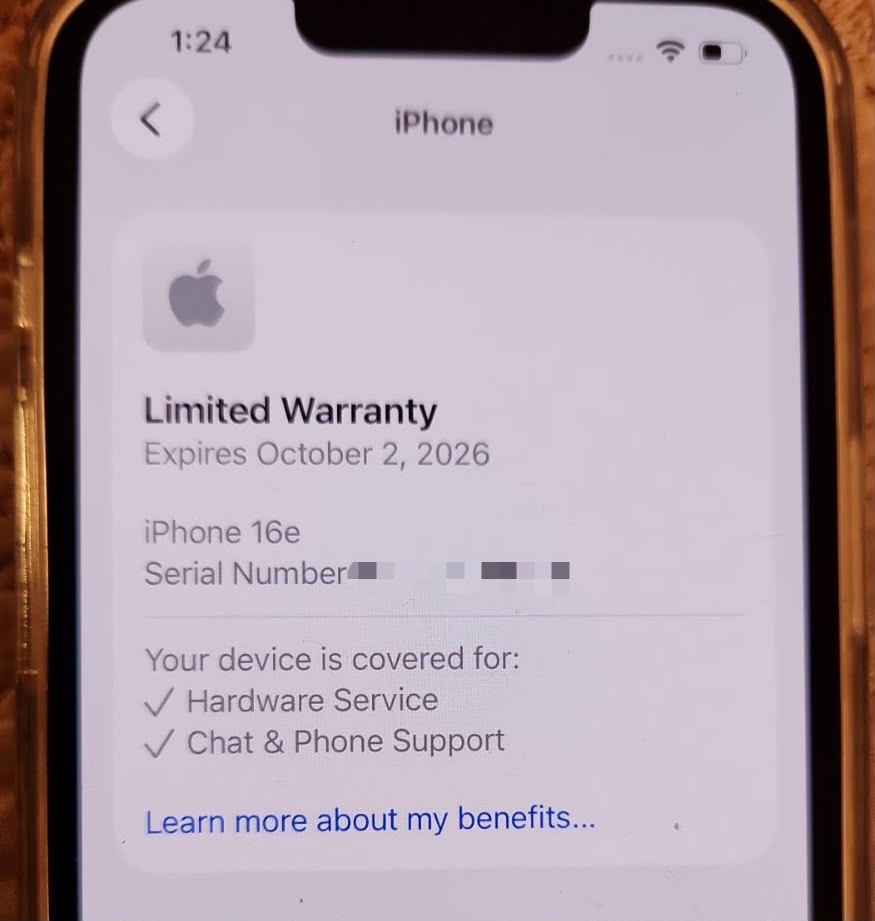 iPhone 16e Negro 128 GB cod: 22057-4 - Imagen 16