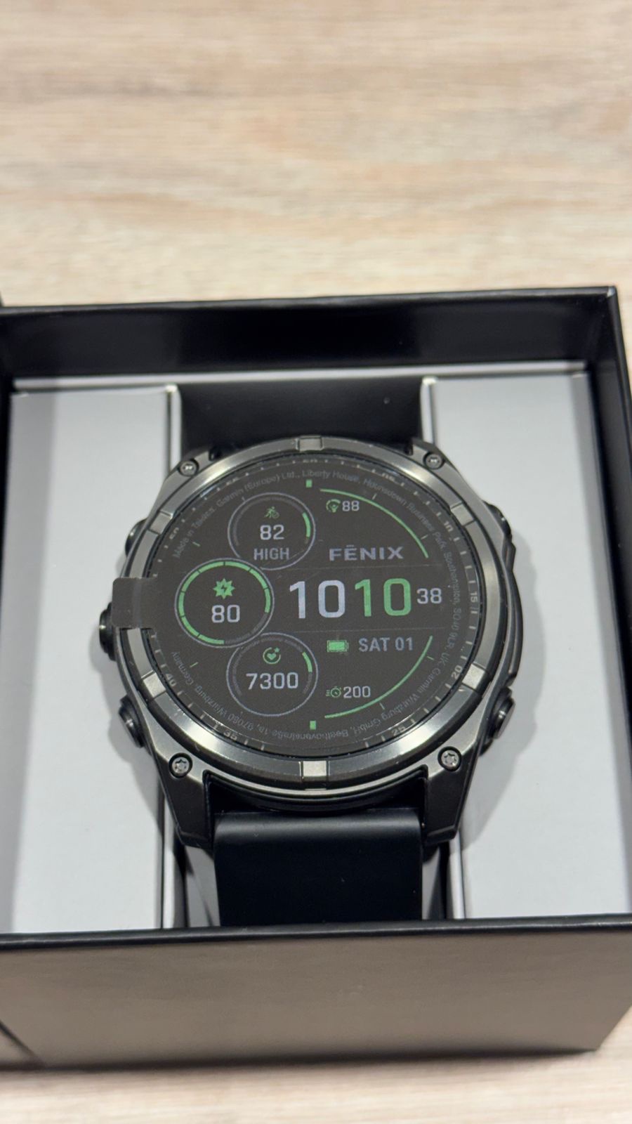 Garmin Fenix 8 51mm Sapphire Solar Carbon cod: 21751-3 - Imagen 5