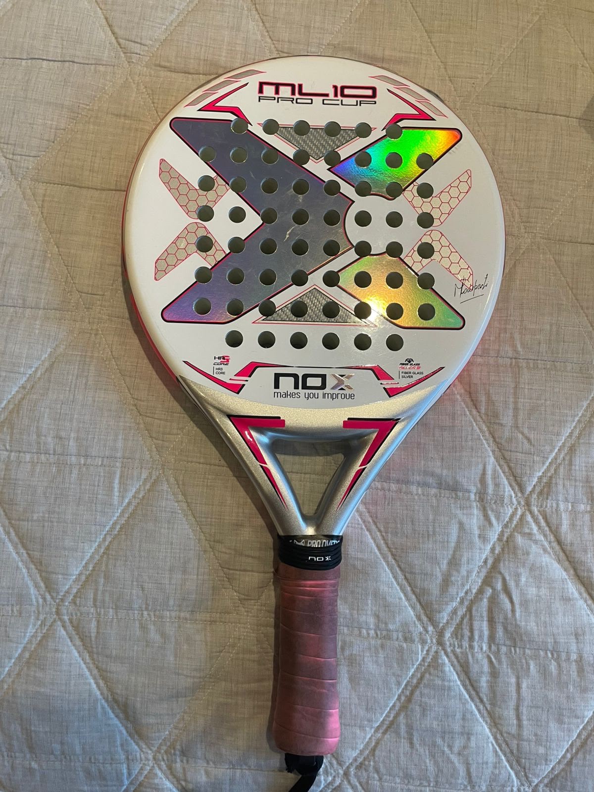 Pala Nox ML10 Pro Cup Silver cod: 22019-3 - Imagen 3