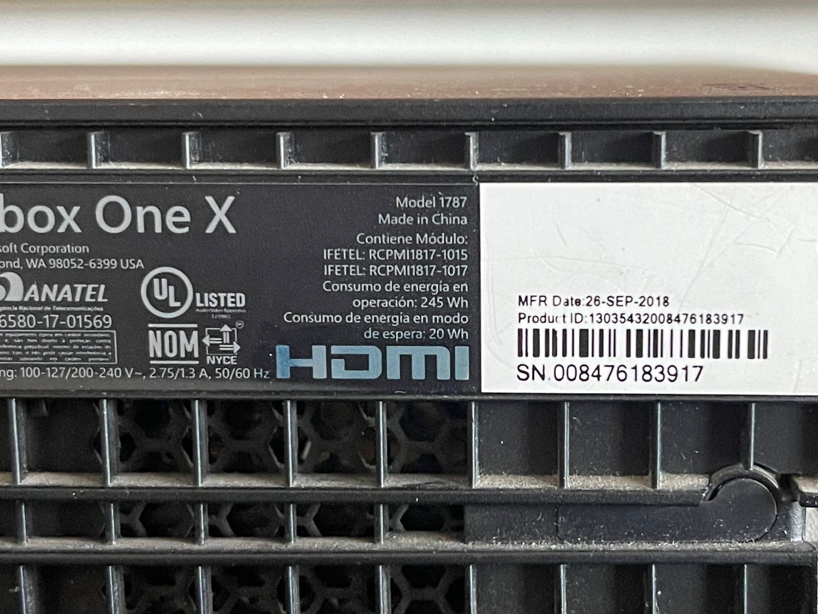 Xbox One X 1 TB cod: 22058-1 - Imagen 10