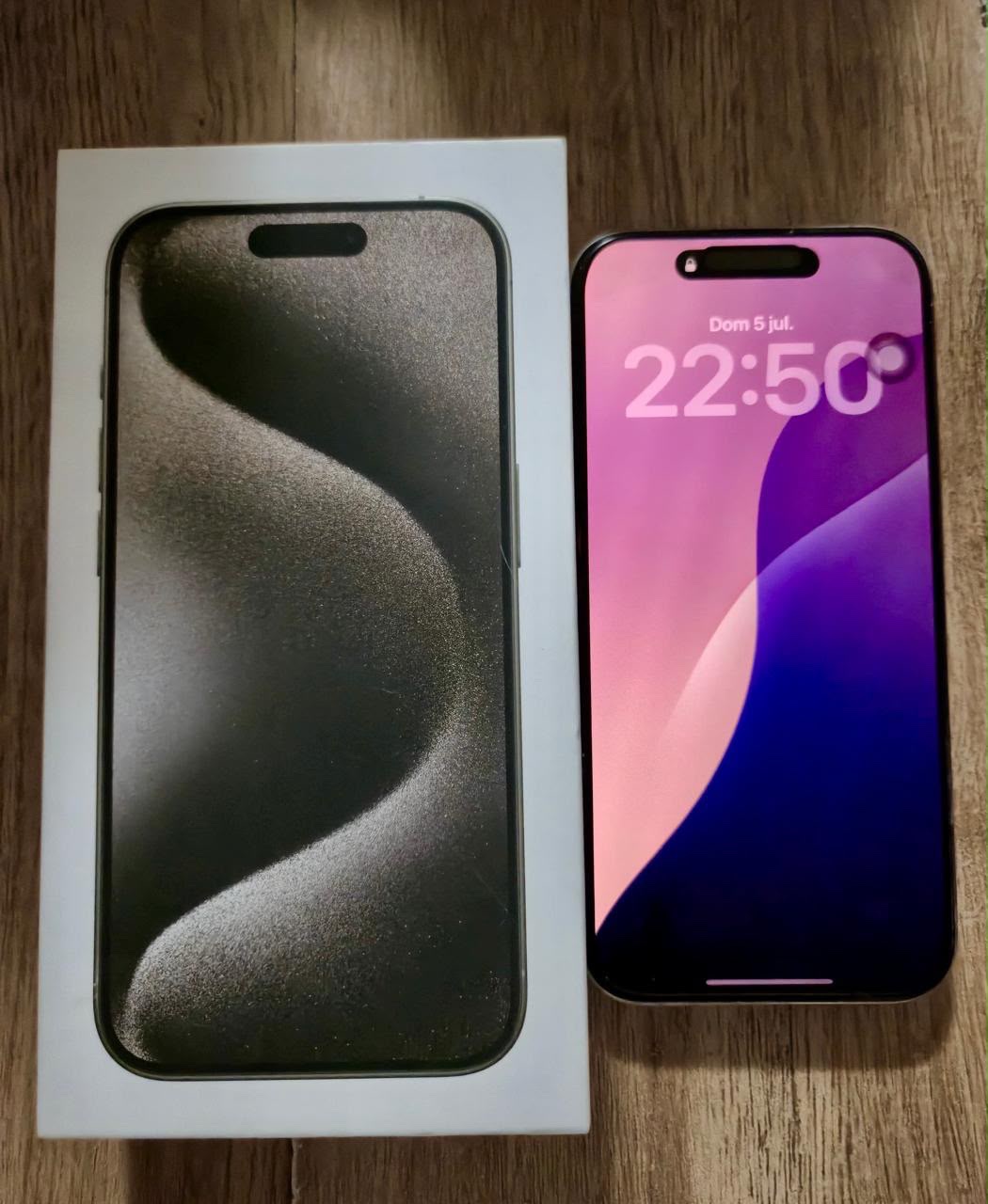iPhone 15 Pro Titanio Natural 128 GB cod: 22062-12 - Imagen 3