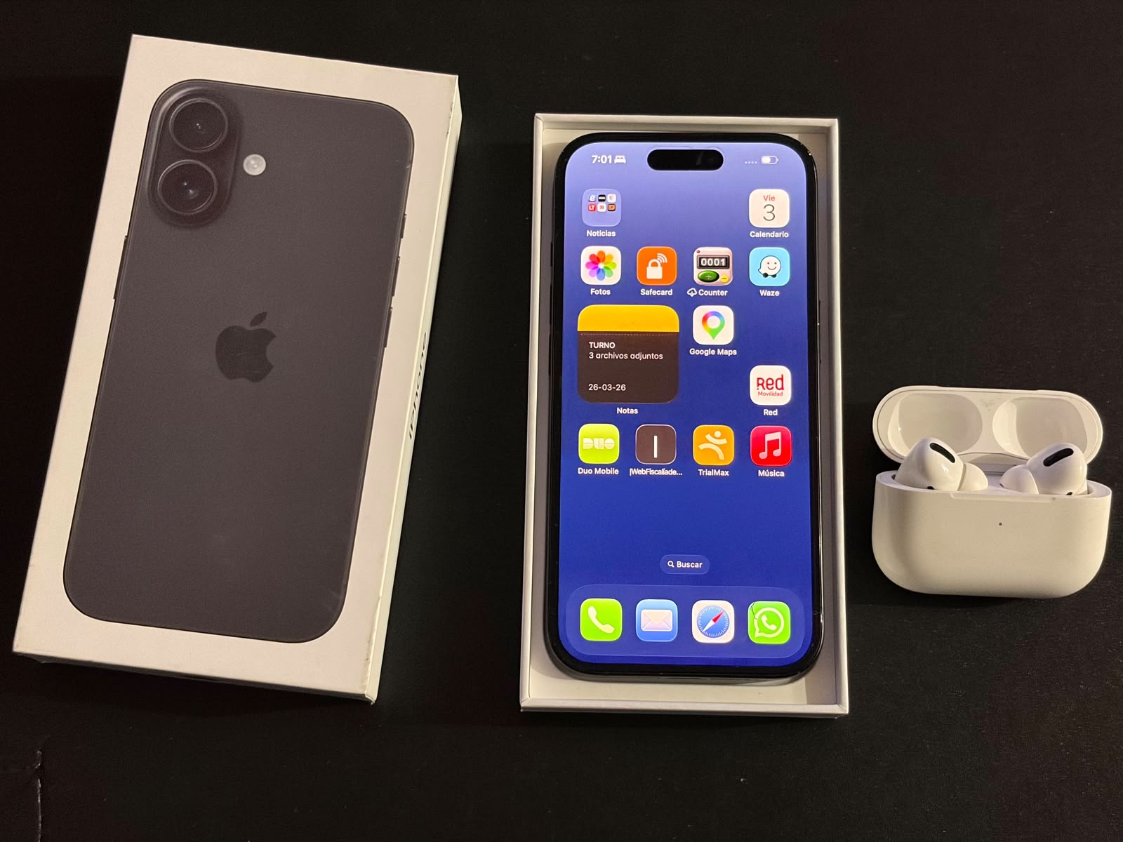 iPhone 16 Negro 128 GB cod: 22081-2 - Imagen 3