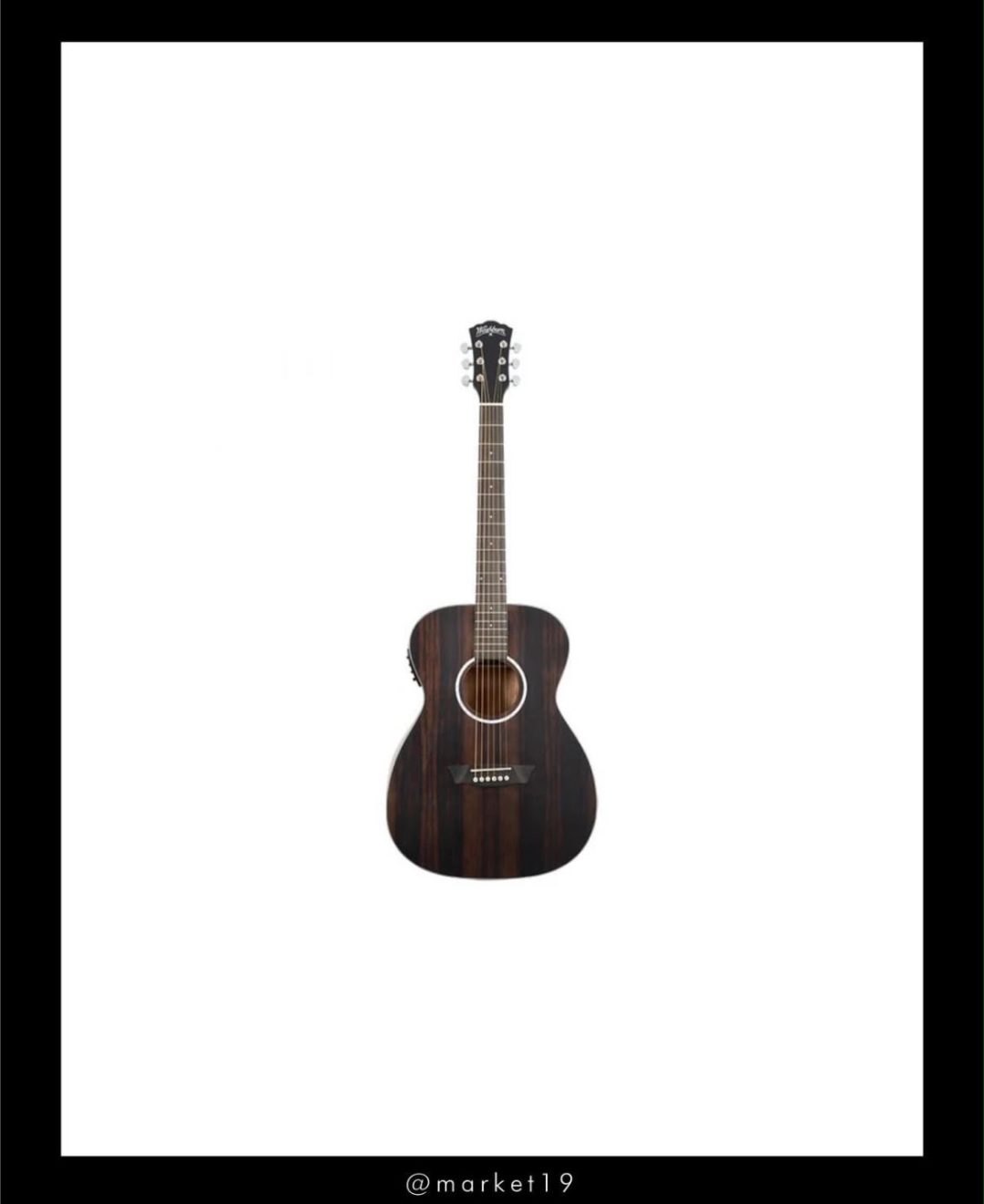 Guitarra Electroacústica Washburn DFEFE Deep Forest Ebony cod: 22093-9