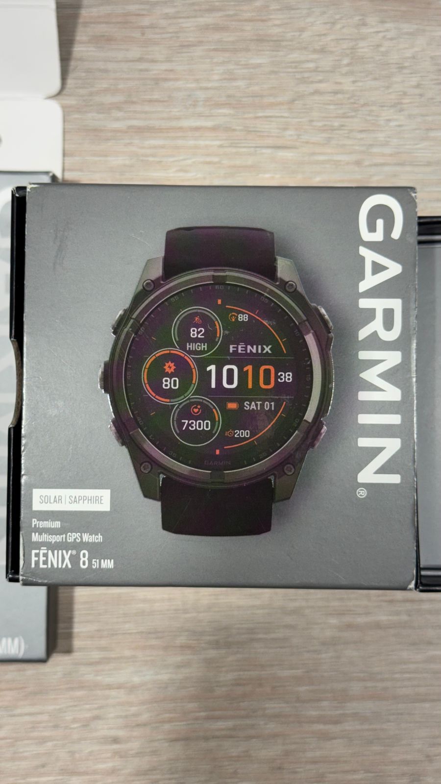 Garmin Fenix 8 51mm Sapphire Solar Carbon cod: 21751-3 - Imagen 8