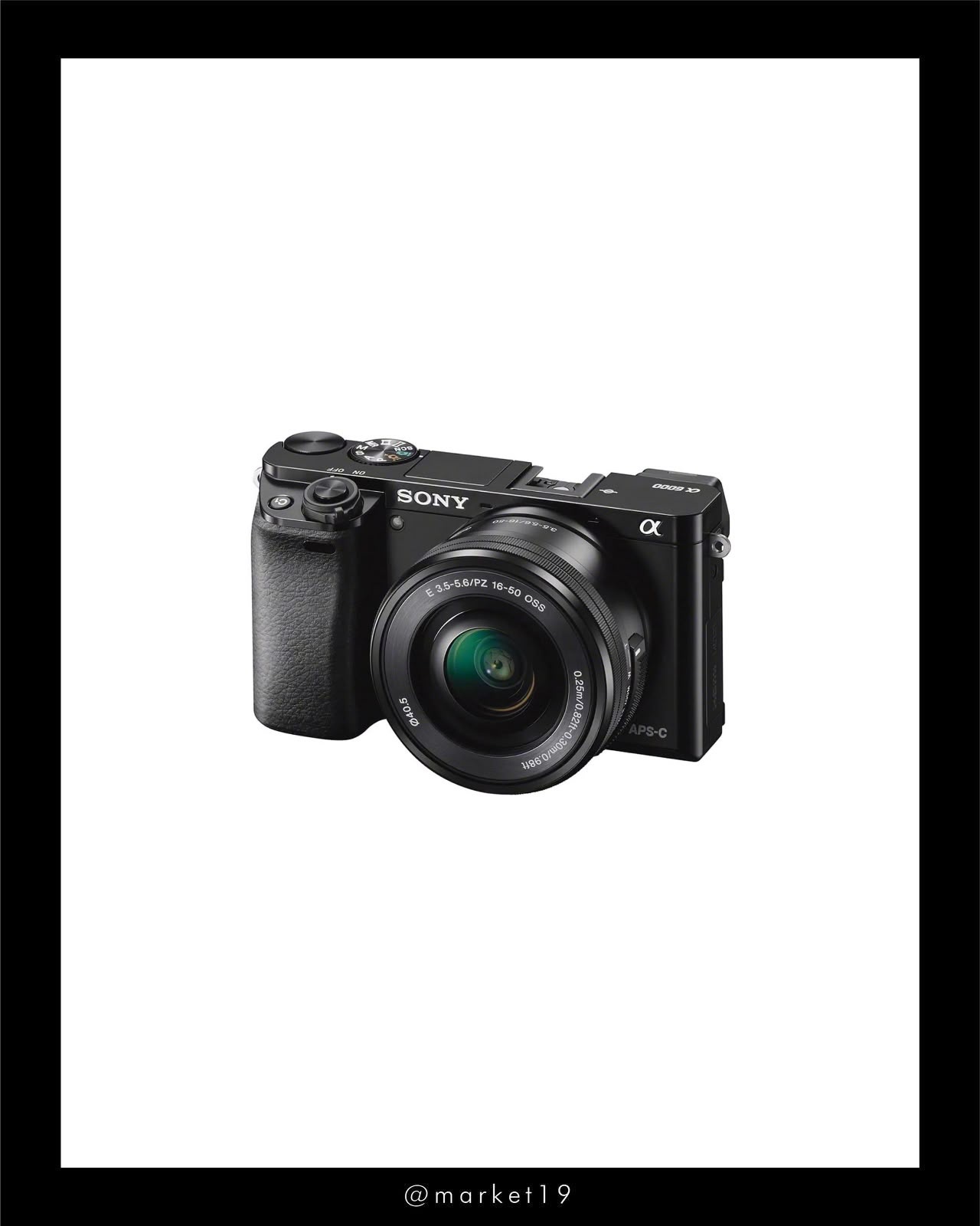 Sony alpha 6000 con 2 lentes 16-50 y 1.8-50 cod: 22023-1
