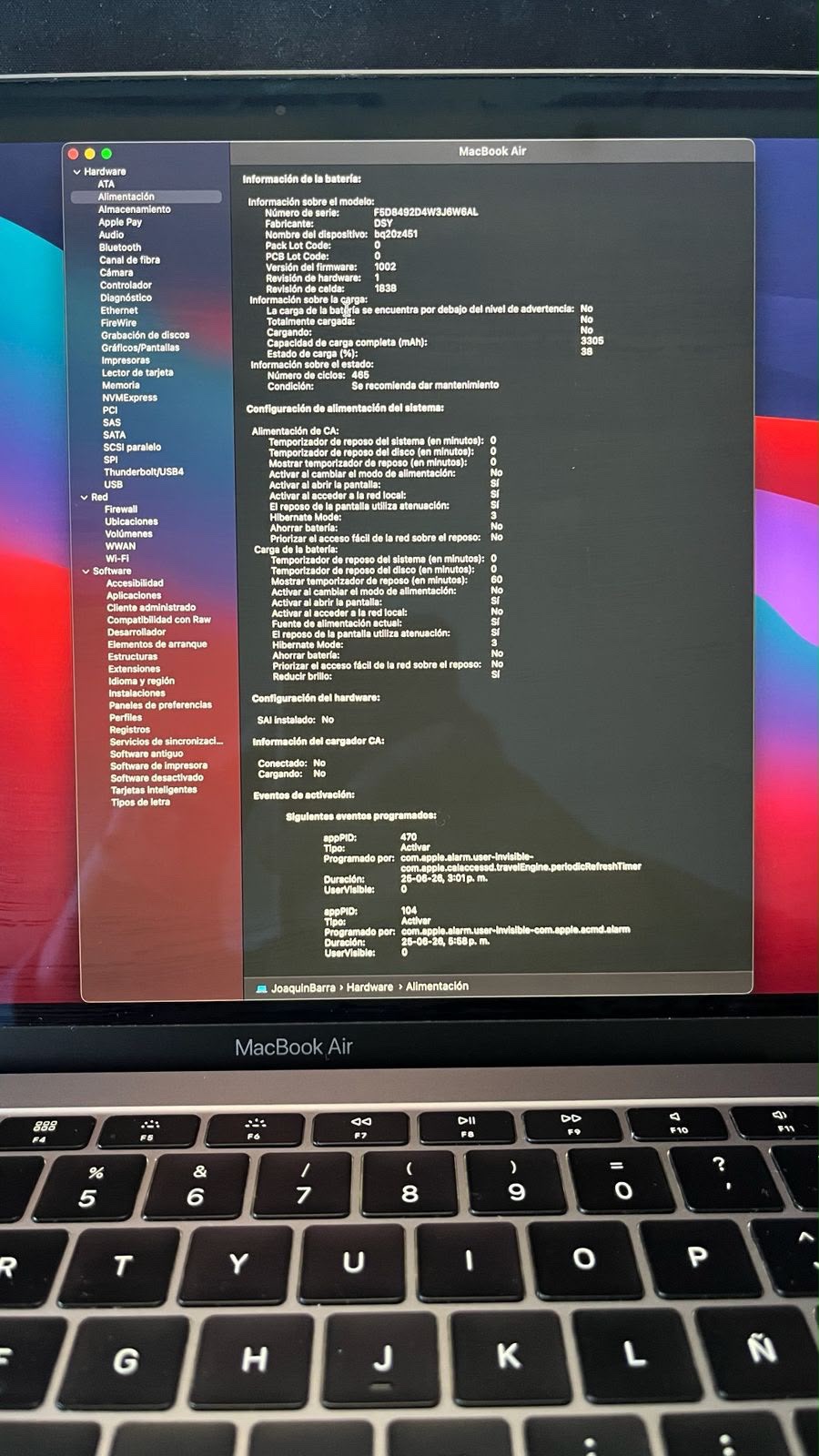 MacBook Air 13,3” 2018 128 GB 8 GB RAM cod: 22027-4 - Imagen 16