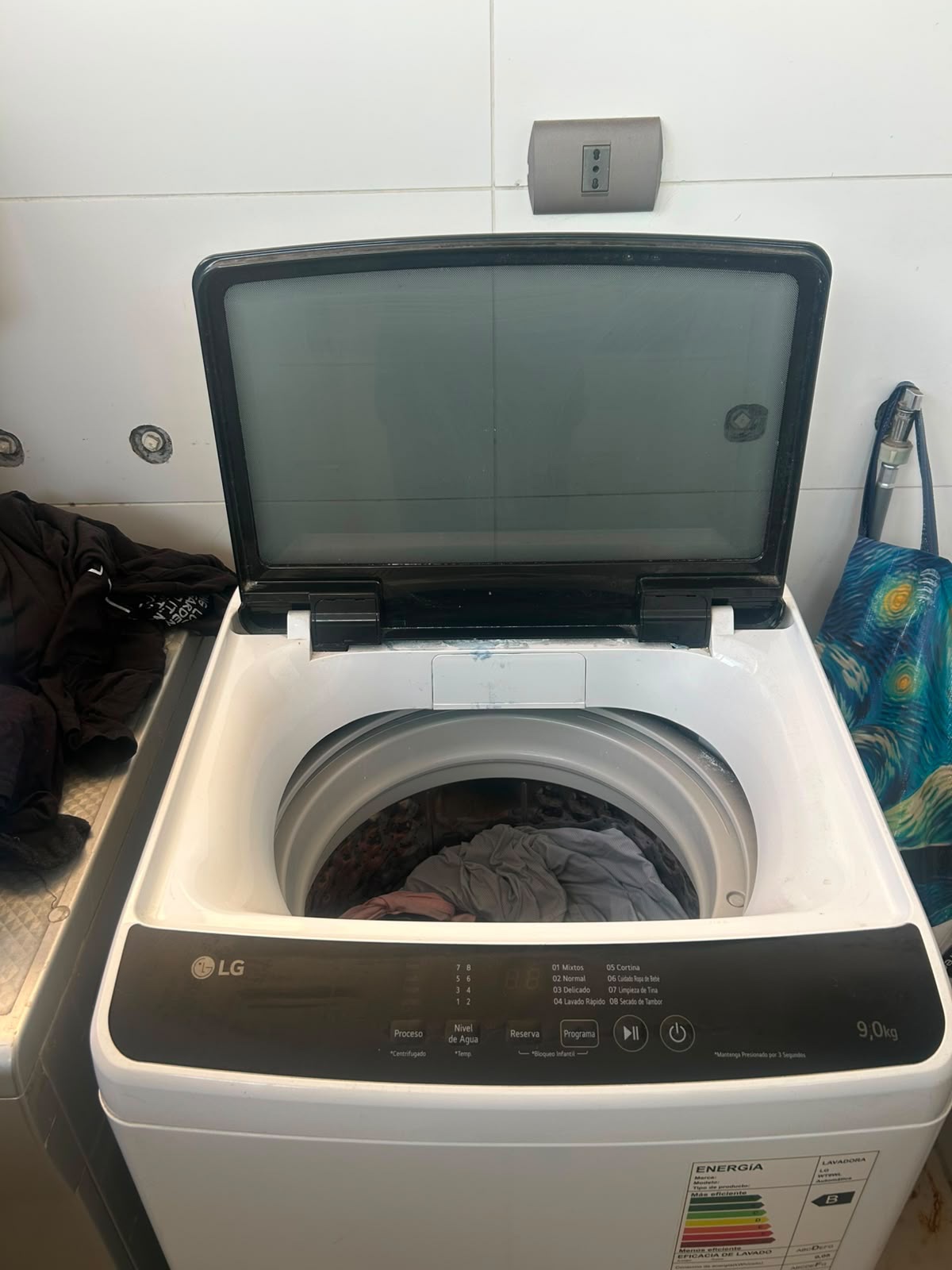 Lavadora LG Wt9WI 9kg cod: 22034-3 - Imagen 4